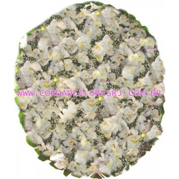 49 - COROA ESPECIAL ORQUÍDEAS  TAMANHO (1,60 X 1,20 )