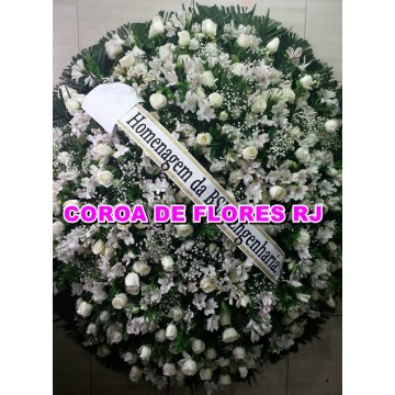 16 - COROA LUXO ROSAS E ASTROMÉLIA (TAMANHO 1,70 X 1,20) 16 - COROA LUXO ROSAS E ASTROMÉLIA (TAMANHO 1,70 X 1,20)