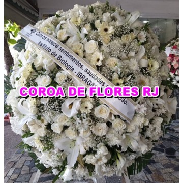 31- COROA LUXO BRANCA TAMANHO 1,50 X 1,20 