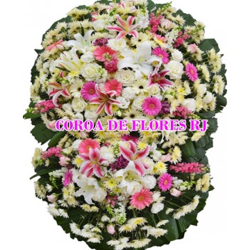 40 - COROA DE FLORES VIP II TAMANHO 1,70 X 1,20 